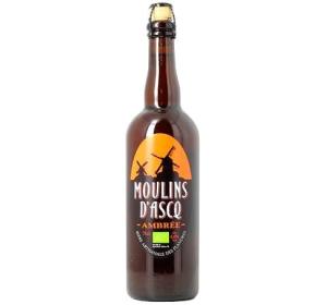 BIERE AMBREE 75CL MOULINS D'ASCQ