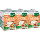 CREME CUISINE RIZ SOY X3