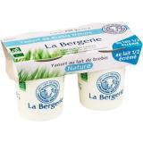 YAOURT BREBIS DEMI ECREME 2X125G