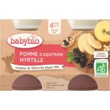 POMME MYRTILLE  2 BABYBIO