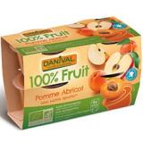 COMPOTE POMME ABRICOT X4