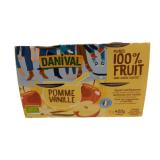 COMPOTE POMME VANILLE X4