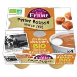 CREME DESSERT CARAMEL BEURRE SALE 4X100G