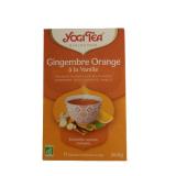 YOGI TEA GINGEMBRE ORANGE VANILLE